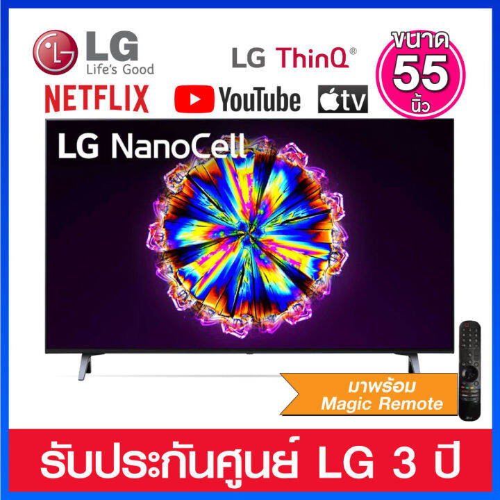 Lg Nanocell 4k Smart Tv ขนาด 55 นิ้ว มาพร้อม Hdr 10 Pro และ Lg Thinq Ai