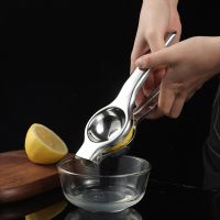 Stainless Steel Lemon Citrus Squeezer Portable Manual Fruits Orange Pomegranate Fresh Juicer Press Kitchen Drinks Accessories