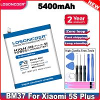 【In Stock】 hhctty LOSONCOER BM37 5400MAh สำหรับ Mi 5S Plus Mi5s Plus