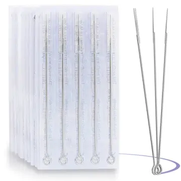 50 pcs Disposable Sterile Tattoo Needles RM Curved Magnum