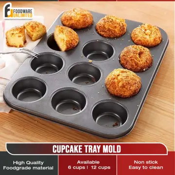 Cupcake & Muffin Pan, 6-Cup, Shop Online