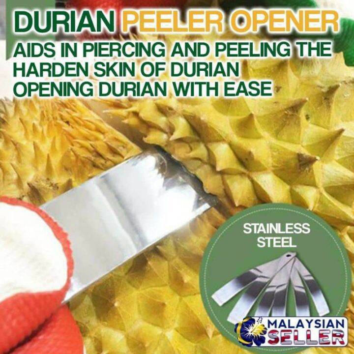 Ready Stockdurian Opener Pengopek Durian Stainless Steels Durian