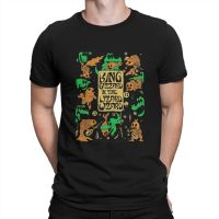 Music and Fish T-Shirts for Men King Gizzard&amp;The Lizard Wizard Rock Band Funny Cotton Tee Shirt Crew Neck Short Sleeve T Shirt XS-4XL-5XL-6XL