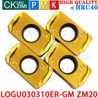 ZM20 LOGU 030310 ER GM คาร์ไบด์แทรก Fast Feed Milling Inserts เครื่องมือ CNC เครื่องกลึงโลหะเครื่องมือ