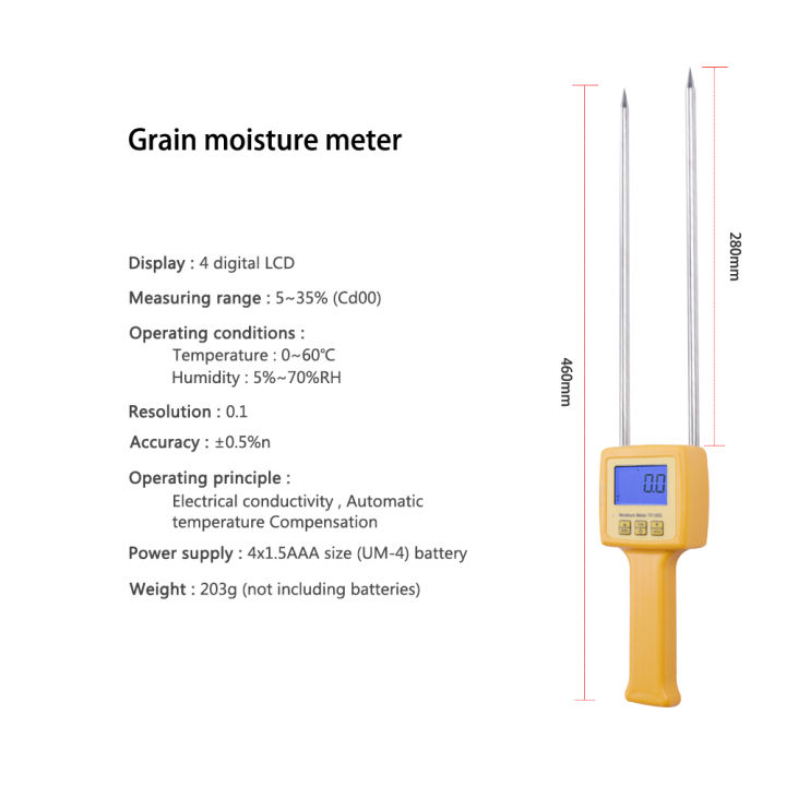 rcyago-tk100s-ดิจิตอลแบบพกพา-grain-moisture-meter-atc-5-35-เครื่องวัดความชื้น0-5-ความแม่นยำ-grain-hygrometer-สำหรับข้าว-ข้าวสาลี-ข้าวโพด-ถั่วเหลือง