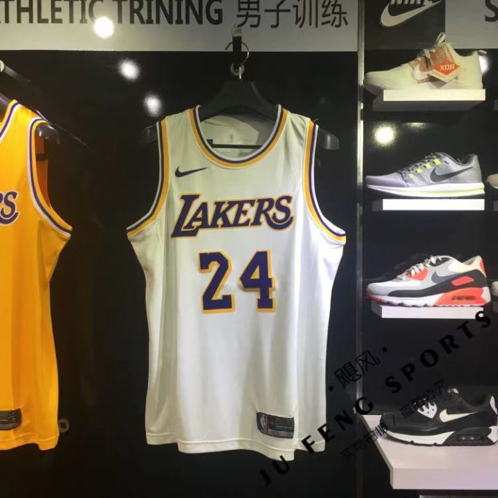 cosido-เสื้อยืด-ลายทีมบาสเก็ตบอล-los-angeles-lakers-24-kobe-bryant-2022nba