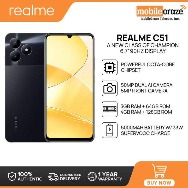 realme 51 specs