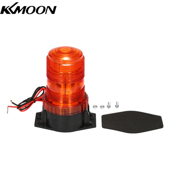 kkmoon-ไฟเตือนฉุกเฉิน30-led-amber-สีเหลือง18w-คำเตือนฉุกเฉินกระพริบความปลอดภัย-strobe-beacon-light-สำหรับรถยกรถบรรทุกรถแทรกเตอร์รถกอล์ฟ-utv-รถ12-80v