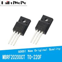 ▥♝┇ 10PCS/LOT TO-220F MBRF20200CT SCHOTTKY DIODE MBR20200CT 20200CT TO220F B20200G 20A 200V New Original Good Quality