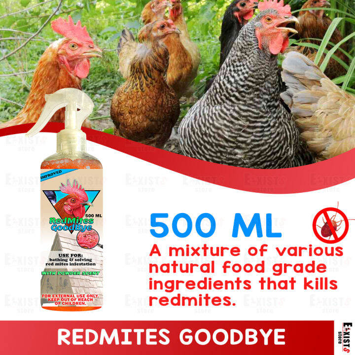 Redmites Goodbye Spray 500ml Natural Redmites Killer ( Pamatay Kuto ng