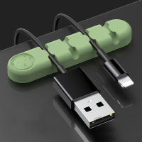 Organizer Storage Fixed Fixer Earphone Artifact Clip Wire Desktop Silicone Cable