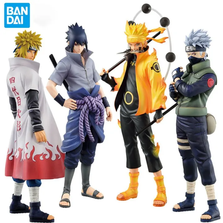 Naruto Mini Figuras de Ação Anime, Kakashi, Sasuke, Akatsuki, Itachi, Obito,  Madara, Hinata, Namikaze, Minato Model