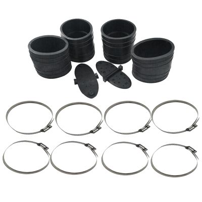 1Set Fit for Mercruiser Exhaust Y-Pipe Hose Bellows Kit 1998 &amp; UP 32-14358T 32-44348T 807166A1 Replacement Accessories