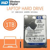 WD Blue 1TB ฮาร์ดไดรฟ์โน้ตบุ๊ค Disk 5400 RPM 2.5 "Internal HDD HD ฮาร์ดดิสก์ SATA III 16M Cache 7Mm สำหรับเล่นเกมที่บ้าน PS4แล็ปท็อป