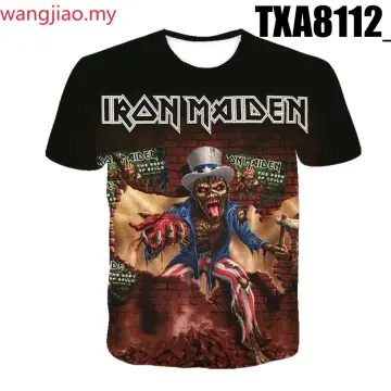 iron maiden 3d t shirt