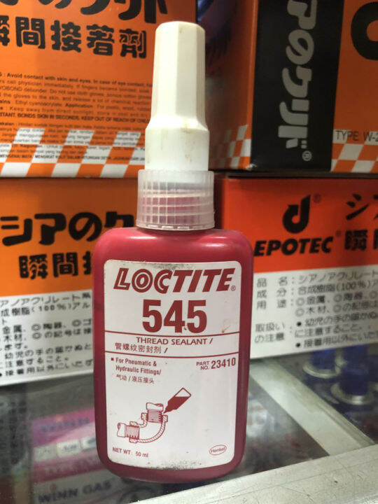 Loctite 545 Sealant Pnoeumatle Hydraulic Fitting 50 ml LOCTITE 545 50ml ...