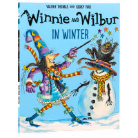 Winnie the witch picture book series in winter English original picture book Winnie and Wilbur in winter Wu minlan book list Winnie the witch magic picture book picture book paperback open Oxford press