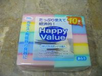 SEIWA PRO ฟองน้ำทำความสะอาดรุ่น SOFT SPONGE 10ชิ้น พร้อมใยขัด