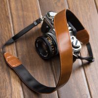 【Original import】 Suitable for Canon Sony Nikon Samsung SLR Camera Shoulder Strap Fuji Olympus Pentax SLR Leather Strap