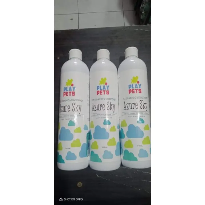 Play Pets Shampoo Azure Sky 1000ml Lazada PH