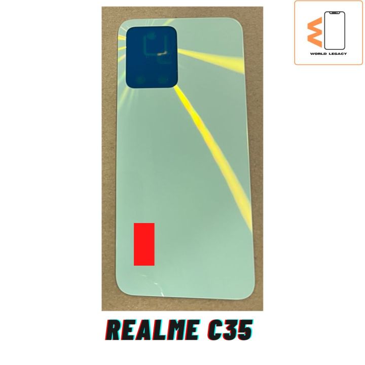 realme c 35 back glass