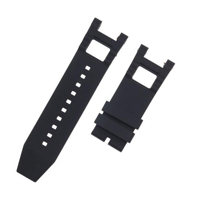comfortable-silicone-watch-strap-replacement-bracelet-for-invicta-subaqua-noma-iii-50mm-watchband-waterproof-belt-28mm-black