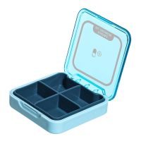 50pcs Portable Mini Storage Medicine Box Packed Separately For Outdoor Travel One Week Pill Box