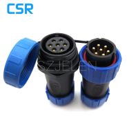 SP2110/P7-S7 7 pin Waterproof connector Air connector 7 pin plug and socket LED outdoor cable power connector 7 pin