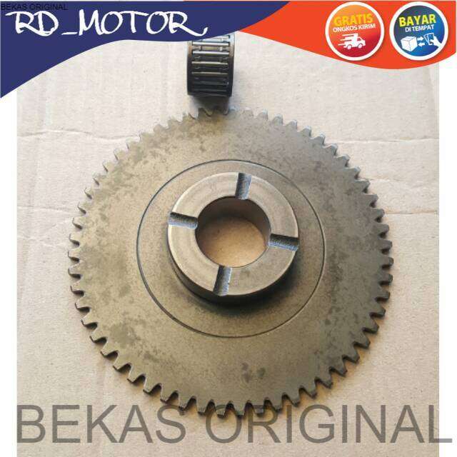 Gigi oneway stater besar laher Supra X 125 karbu . Supra X 125 FI Gear