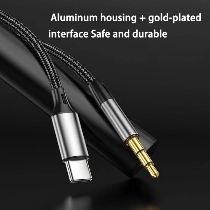 type-c-to-3-5mm-aux-audio-cord-jack-speaker-cable-car-headphone-usb-c-converter-for-macbook-ipad-ipod-samsung-xiaomi-redmi-poco