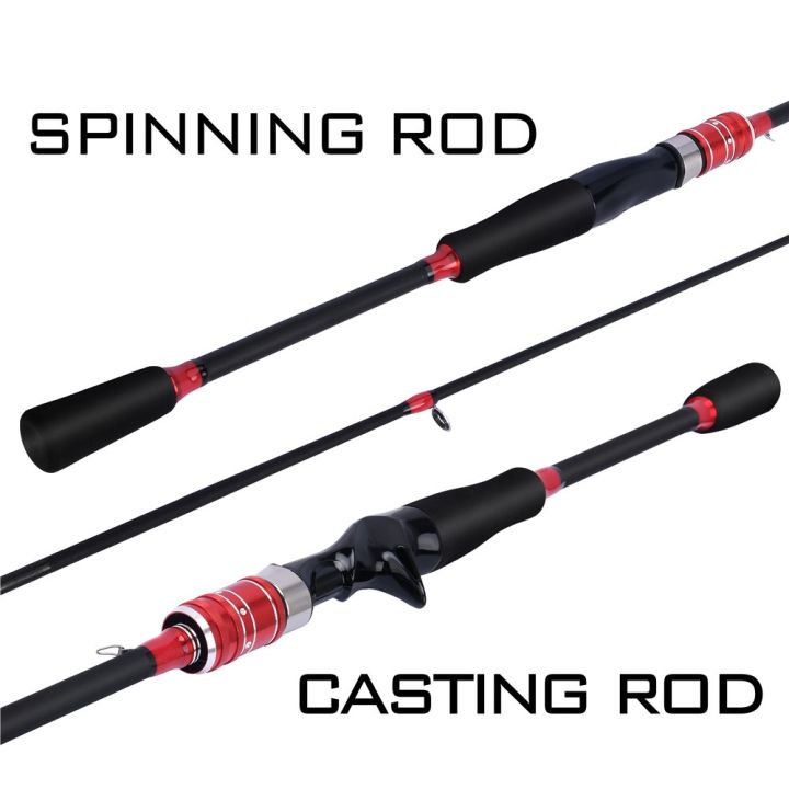 cqfishing-คันเบ็ด1-8m-คาร์บอนไฟเบอร์หล่อปั่นคันเบ็ดปั่นคันเบ็ดตกปลา-สำหรับคันเบ็ดเบสคันเบ็ดแบบพกพาคันเบ็ด8-15lb-1-8ม-casting-rod-ส่งไว-ราคาส่ง-ส่งฟร