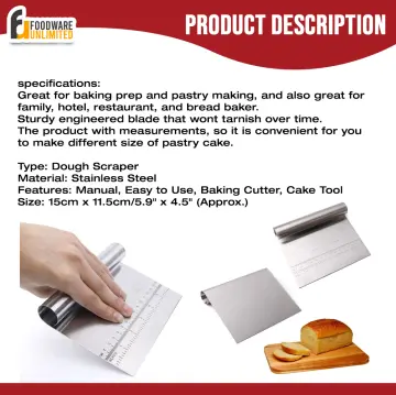 3 Piece Stainless Steel Cake Scraper Smoother Cake Icing Smoother Comb Set  Metal Cake Edge Side Decorating Comb Scraper Cutters Tool Set HTAIGUO  HTAIGUO - Walmart.ca