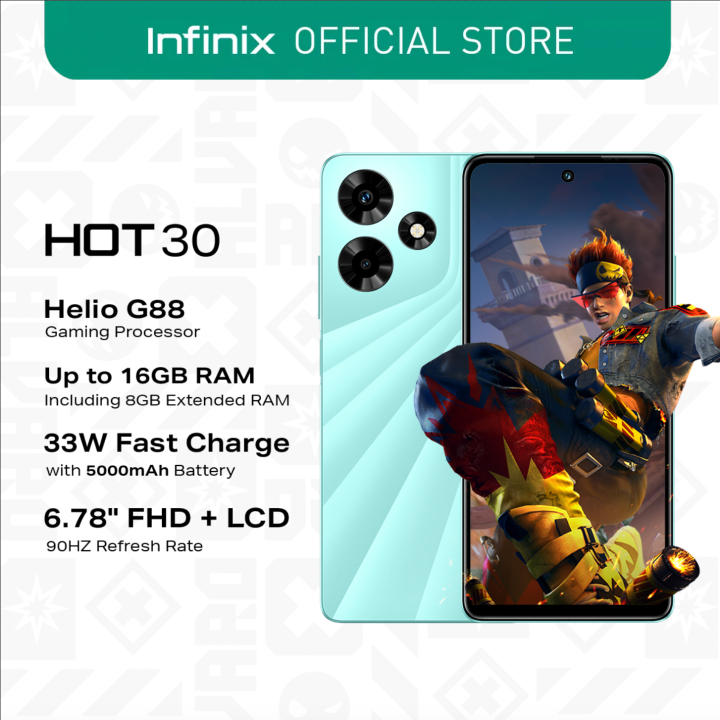 Infinix Hot 30 8gb 256gb 1 Year Local Warranty Lazada Ph 6123