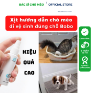 Chai Xịt Bobo Hướng Dẫn Chó Mèo Đi vệ sinh đúng chỗ- Diệt 99% Vi Khuẩn