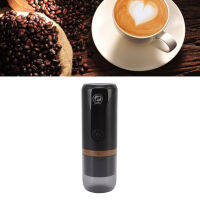 เครื่องชงกาแฟแบบพกพา USB ชาร์จสแตนเลสและเครื่องชงกาแฟแคปซูลแก้วสำหรับโฮมออฟฟิศกลางแจ้ง