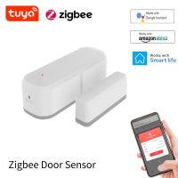 【LZ】✶  Tuya ZigBee Smart Window Door Gate Sensor Detector Independent Magnetic Sensor Open/Close APP Remote Alarm Work With Alexa Googl