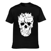 Customized Summer Tee Bull Terrier Skull Hip Hop Tshirt For Man