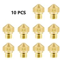 【CW】 10pcs MK10 M7 Extruder Nozzle 0.4mm/1.75mm Print for Printer Dupicator D4/I3/Dremel QIDI Makerbot