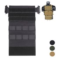 Tactical Vest Chest Platform Military Molle Modular Panel for MK3 MK4 Vest Quick Release Chest Airsoft Plate Hunting Accessories