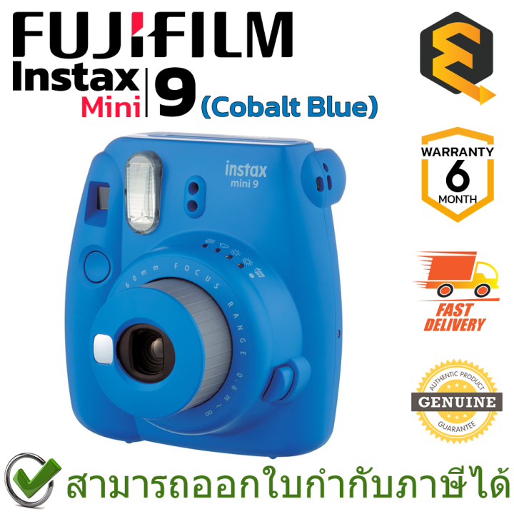 fujifilm-instax-mini-9-cobalt-blue-กล้องฟิล์ม-สีน้ำเงิน-ของแท้-ประกันศูนย์-6เดือน