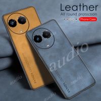 เคสหนังแกะหรูหราสำหรับ Realme 11 5G NFC 4G 2023 Realme เคสสำหรับ Realme หลังหนัง11 5G 11nfc 4G Realme11แม่เหล็กหนัง Stand Mobil แผ่นซิลิโคนเคลือบ