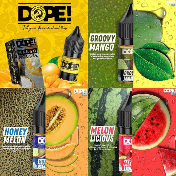 ORIGINAL DOPE SALT MANGO MOUSSE MELON LICIOUS ICE HONEY MELON ICE