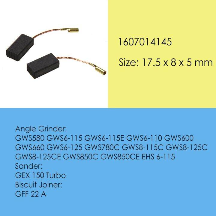 tasp-5คู่แปรงคาร์บอน5-8-17-5มม-สำหรับมอเตอร์เครื่องเจียรไฟฟ้า-bosch-gws-6-115-gws-8-115-c-gws-8-125-c