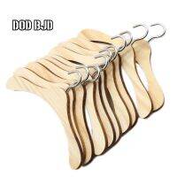 DOD BJD 10pcs/Lot 6cm/10cm/15cm Wooden Mini Doll Clothes Hanger 1/3 1/6 1/12 Storage Rack Durable Non-Slip