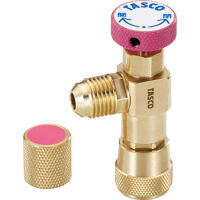 เครื่องมือช่างแอร์ วาล์วเปิดปิดชาร์จน้ำยา TASCO TA166ZA สำหรับ R410A R32 Control valve