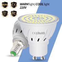 [HOT QQZIWWUJJWG 104] GU10หลอดไฟ Led 220V E27 Led ข้าวโพดหลอดไฟ MR16 Spotlight E14เทียน48 60 80Leds Bombillas B22 Spot หลอดไฟ4W 6W 8W Lampada 2835