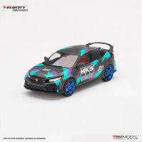 TSM 1:43รุ่นรถ Civic Type R (FK8) HKS 2018 Time Attack- HKS Coating