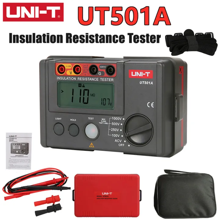 UNIT Insulation Resistance Tester Meter UT501A Megger Earth Ground