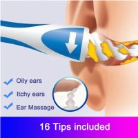 【YF】 New Silicone Ear Set Cleaner Ears 16 Soft Cares Tools Wax Removal