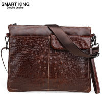 Smart King New For Men Crossbody Bags Genuine Cow Leather Vintage Sling Shoulder Bag